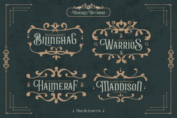 Hercules Font - Preview 1