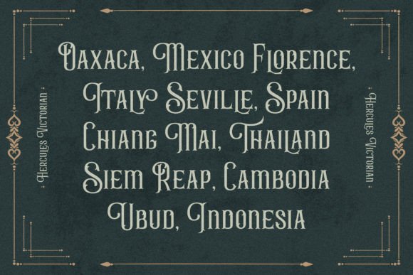 Hercules Font - Preview 3