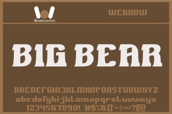 Iceberg Font - Preview 1