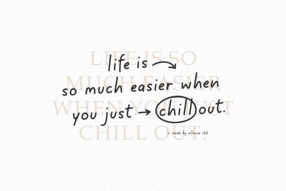 Missing Lovely Font font preview - 5