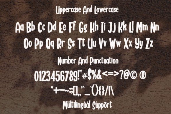 Rodrigo Font PNG with transparent background - Preview 3