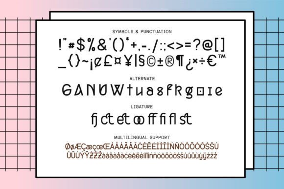 Regalia Font PNG with transparent background - Preview 2