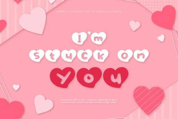 Adore Font - Preview 2