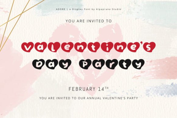Adore Font - Preview 6
