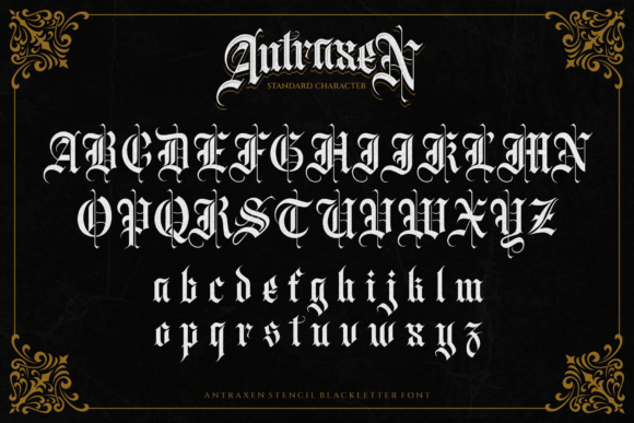 Antraxen Font - Preview 6