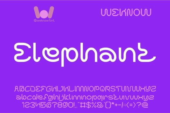 Bibliography Font - Preview 1