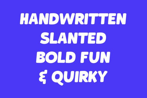 Bucker Font - Preview 2