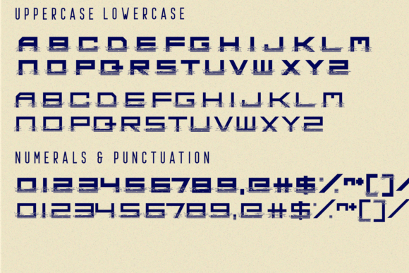 Digital Glitch Font - Preview 6
