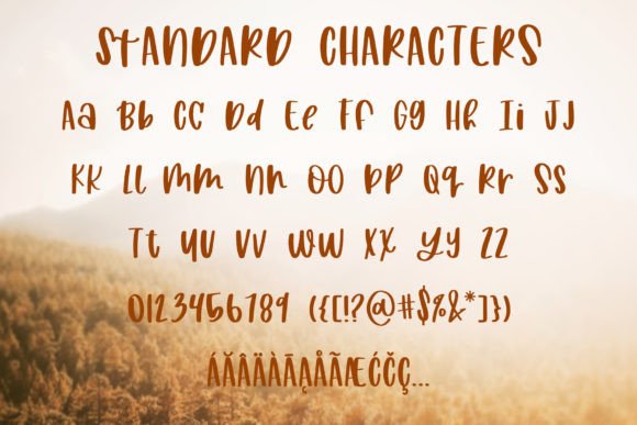 Harvest Wishes Font - Preview 5