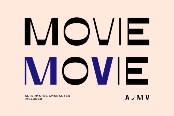 Morela Delove Font PNG with transparent background - Preview 3