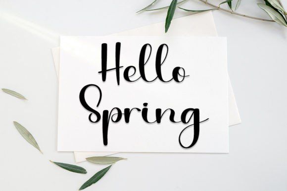 Paris Handmade Font PNG with transparent background - Preview 1