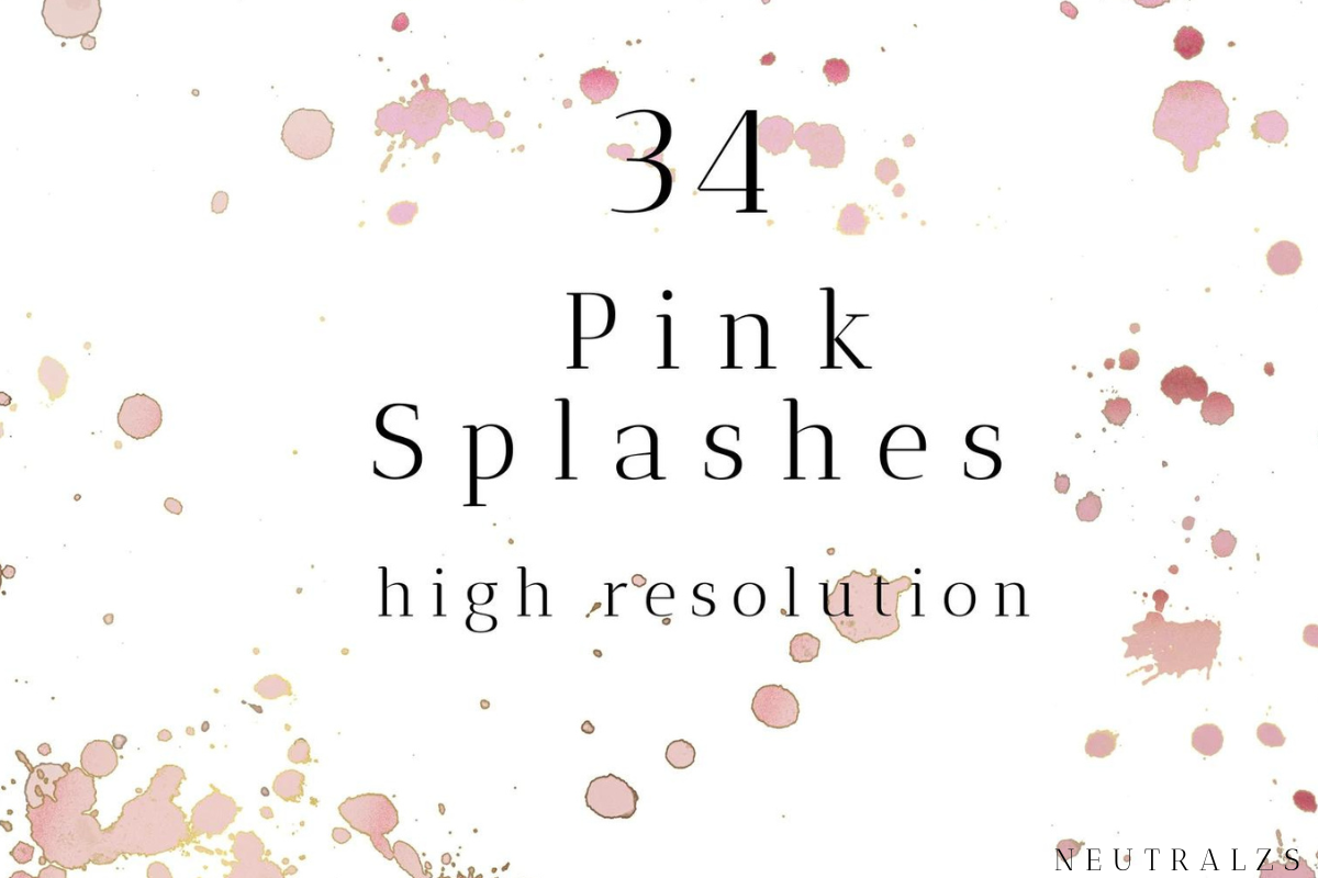 Rose Gold Pink Glitter Graphics Png