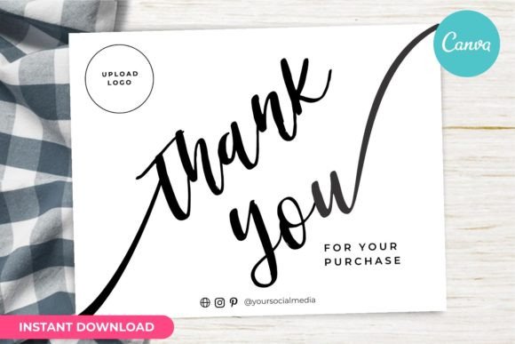 Thank You Card Business Template Canva
