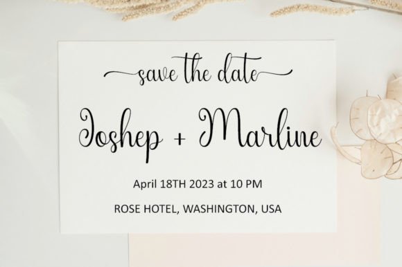 Katrine Font PNG with transparent background - Preview 1