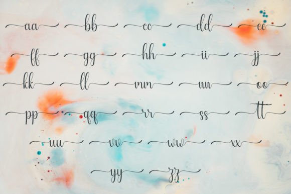 Katrine Font PNG with transparent background - Preview 5