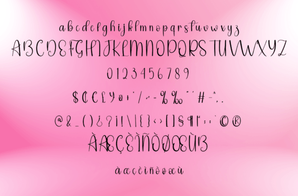Bakery Font - Preview 5