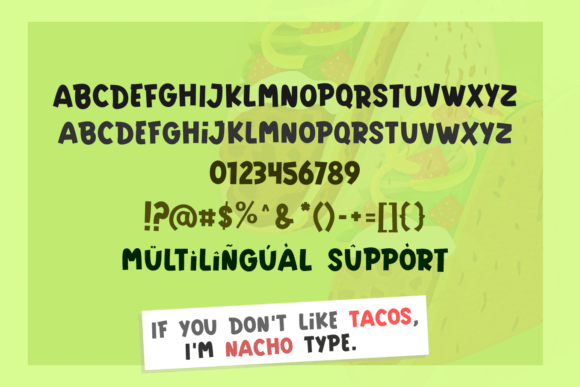 Crispy Tacos Font - Preview 6