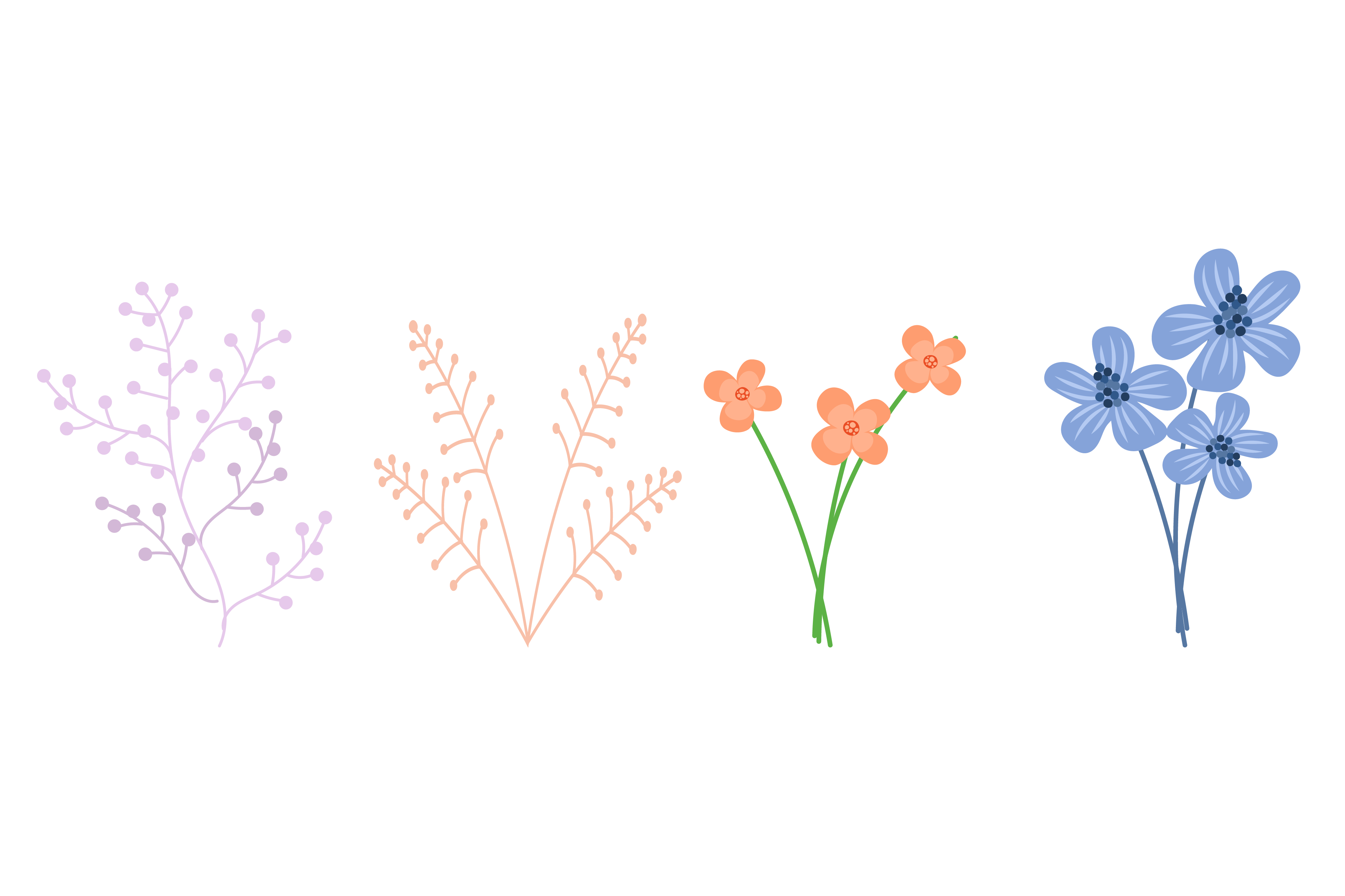 Design Flower ???? Graphic by bestinputstudio · Creative Fabrica
