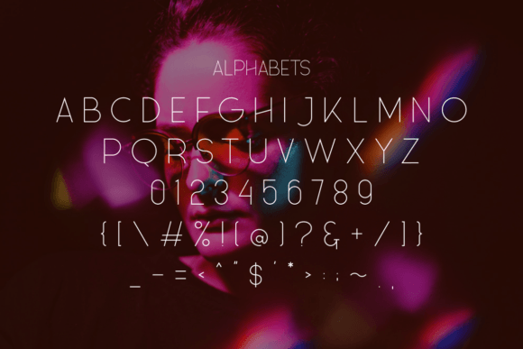 Ghetyon Font PNG with transparent background - Preview 1