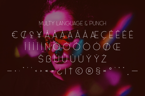 Ghetyon Font PNG with transparent background - Preview 2