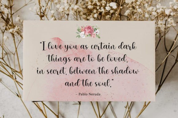 Ginanitta Font PNG with transparent background - Preview 3