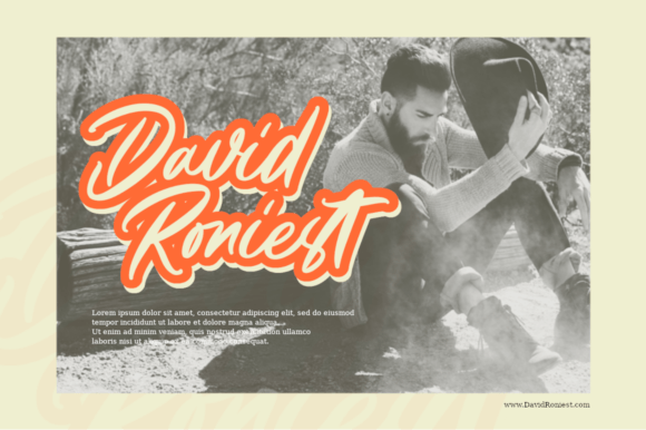 Haruth Font PNG with transparent background - Preview 2