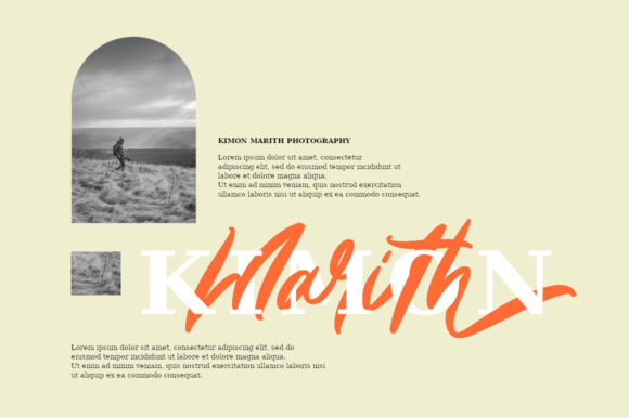 Haruth Font PNG with transparent background - Preview 3