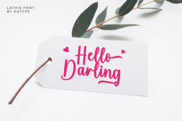 Laythis Font PNG with transparent background - Preview 1