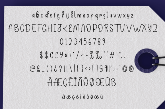 Line Writing Font PNG with transparent background - Preview 5