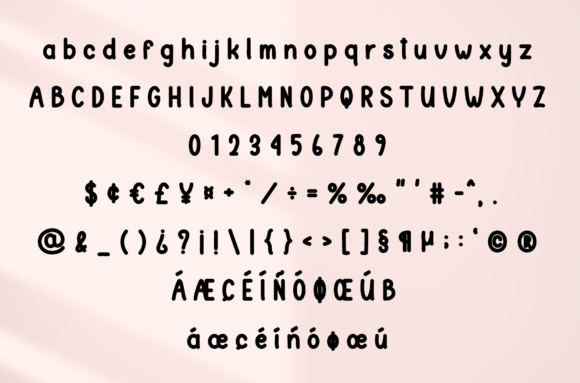 Little Book Font font preview - 6
