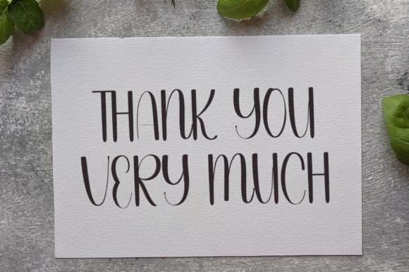 Sample Font PNG with transparent background - Preview 4