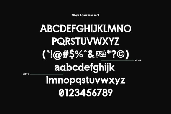 Apasi Font - Preview 6