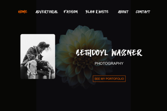 Black Side Font - Preview 1