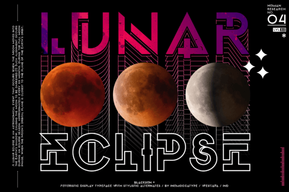 Blacksun Font - Preview 1