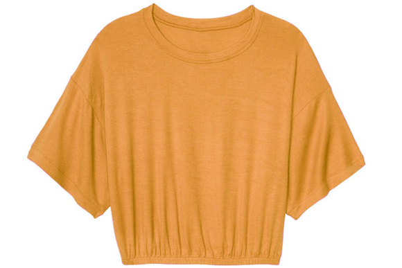 Bubble Hem Crop Top PDF Sewing Pattern