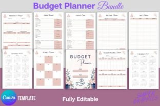 Budget Planner Bundle | Canva Template Graphic by SUPER GRAPHICS ...