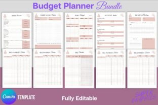 Budget Planner Bundle | Canva Template Graphic by SUPER GRAPHICS ...