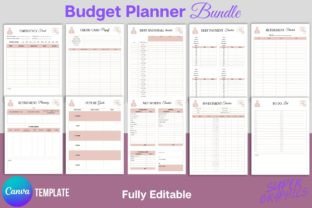 Budget Planner Bundle | Canva Template Graphic by SUPER GRAPHICS ...