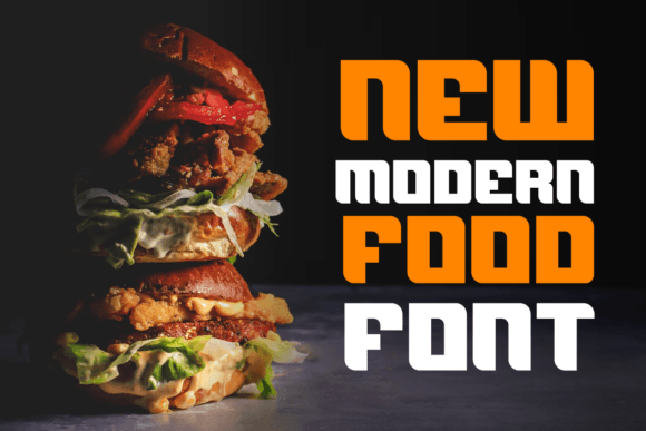 Burger Crunchy Font - Preview 3