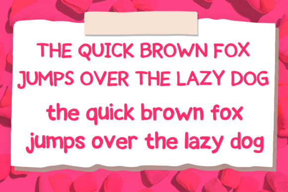 Candy Comic Font - Preview 3