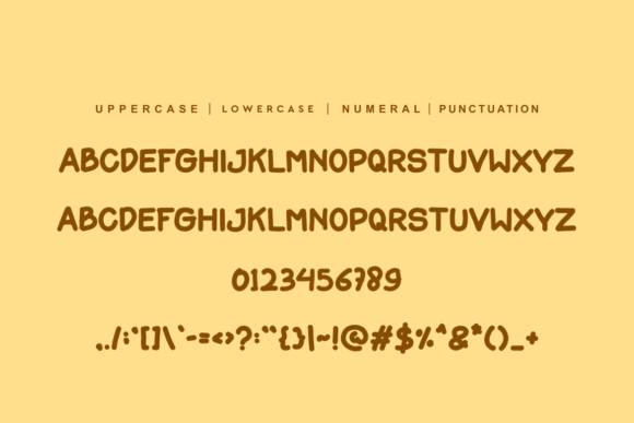 Cheese Cake Font - Preview 5