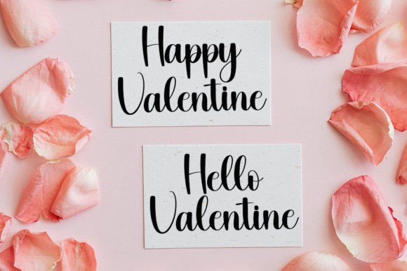 Happy Valentine Font - Preview 1