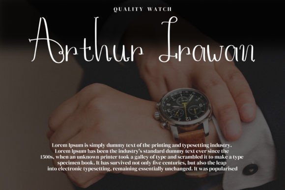 Hayletta Font PNG with transparent background - Preview 4