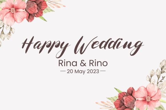 Mellyani Font PNG with transparent background - Preview 1