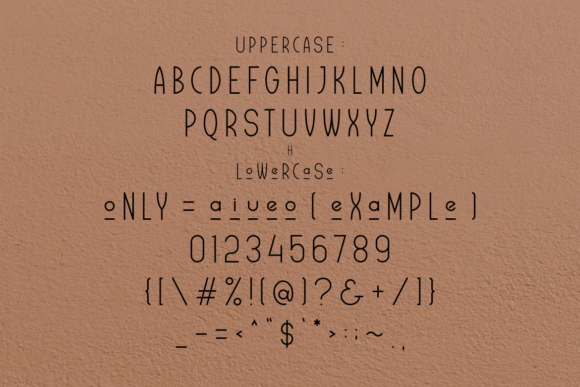 Nodhe Font PNG with transparent background - Preview 3