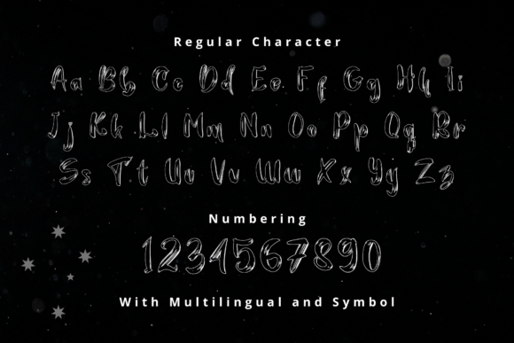 Rock Ranger Font PNG with transparent background - Preview 4