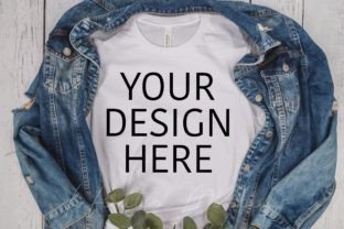 White Tshirt Mockup Bella Canvas Mock Up Graphic by InfiniTim ...