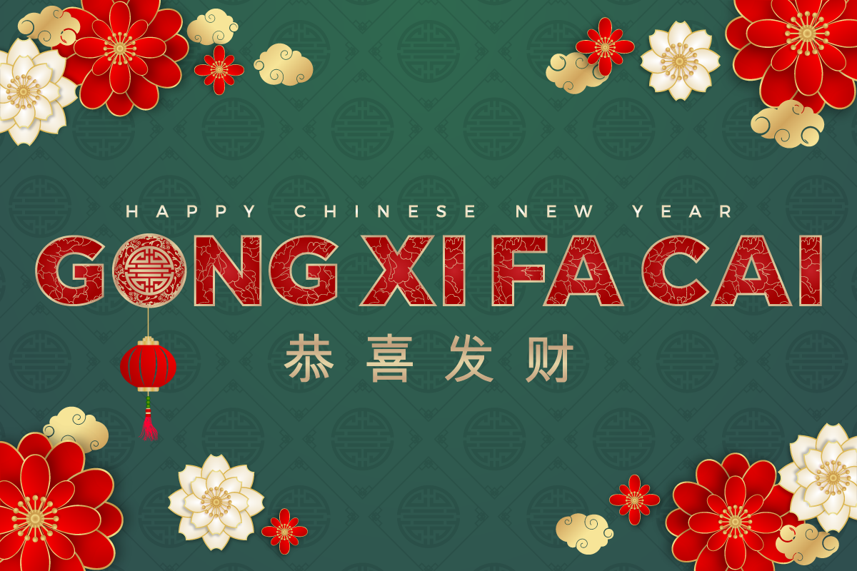 Illustration of Gong Xi Fa Cai Lettering Graphic by Djoe N Reiz ...