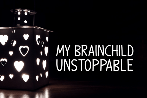 Brainchild Font - Preview 4