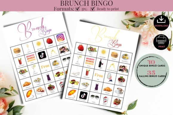 Brunch Bingo Games Bundle